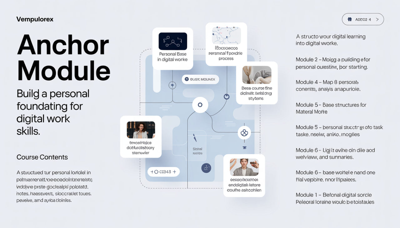 anchor module infographic