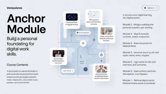 anchor module infographic