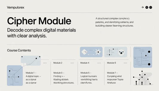 cipher module infographic