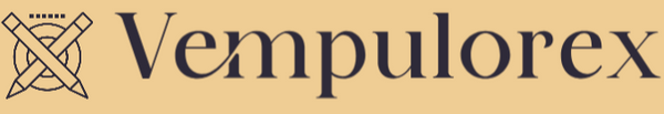 Vempulorex logo on a beige background