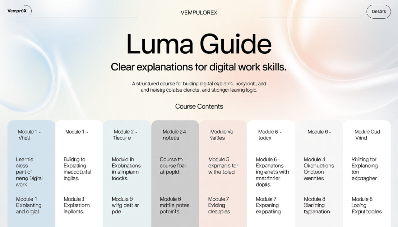 luma guide infographic